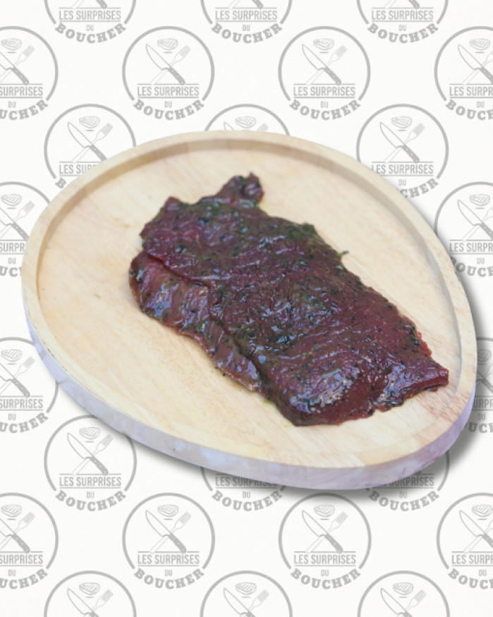 Bavette marinée à la persillade 2