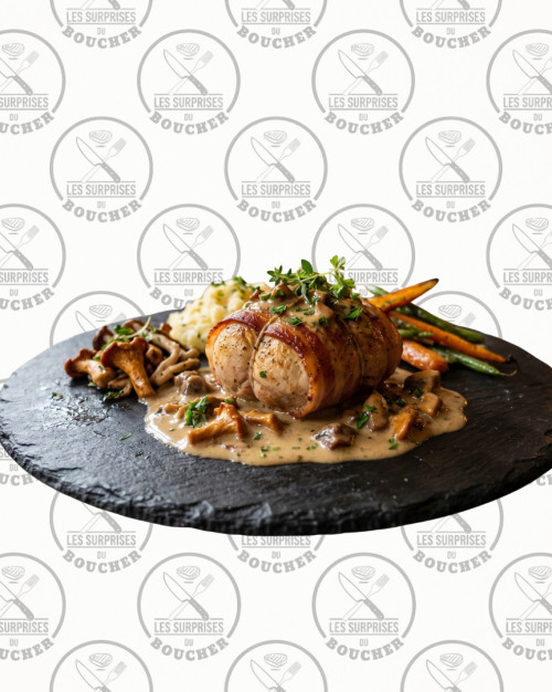 Paupiette de pintade forestier