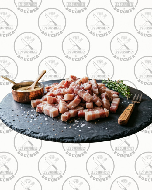 Lardon salé
