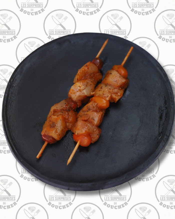 Brochette de volaille à la provençale