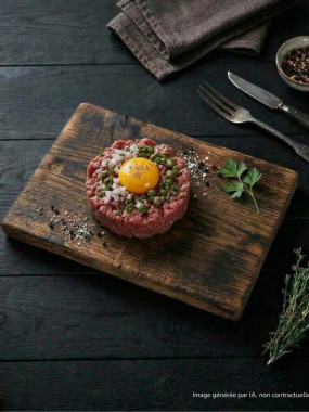 Bavette marinée à l'échalote