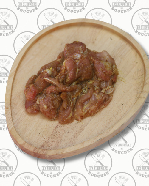 Cuisse de poulet désossée thym citron