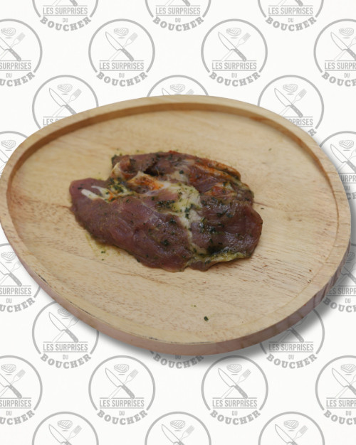 Pluma de porc à l'ail des ours