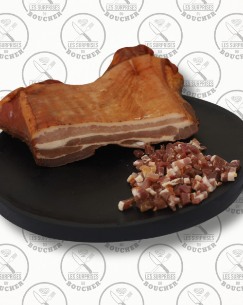 Poitrine de porc fumé