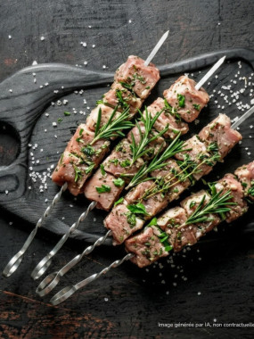 Rôti de porc mariné à la moutarde